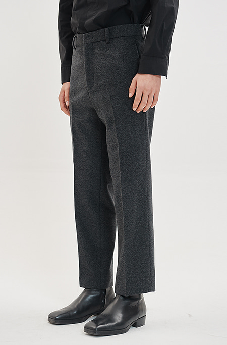 STRAIGHT FIT TROUSER (GREY)